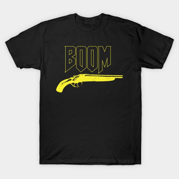 boom T-Shirt by horrorshirt